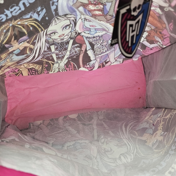 Monster High 2014 Mattel Reusable Tote Bag Shopping Bag - Picture 4 of 6